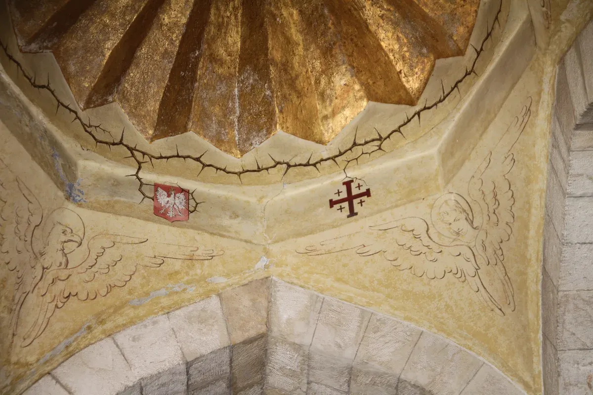 Chapel at the Third Station of the Via Dolorosa in the Old City of Jerusalem
